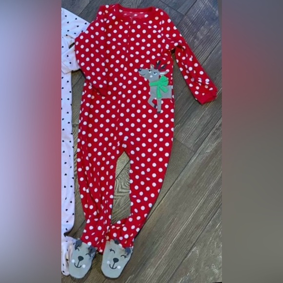 Carter’s One-Piece Fleece Footed Pajamas, size 4 - Picture 1 of 6